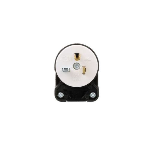 Main product image of Arrow Hart Ultra Grip Straight Blade Angled Plug, #16-12 Awg 20A 125V, 5-20P, 2-Pole 3-Wire, 5366AN