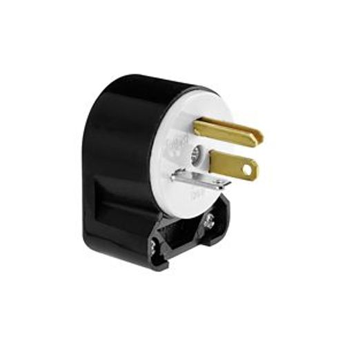 Main product image of Arrow Hart Ultra Grip Straight Blade Angled Plug, #16-12 Awg 20A 125V, 5-20P, 2-Pole 3-Wire, 5366AN