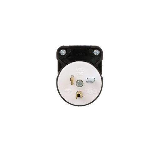 Main product image of Arrow Hart Ultra Grip Straight Blade Angled Plug, #16-12 Awg 20A 125V, 5-20P, 2-Pole 3-Wire, 5366AN
