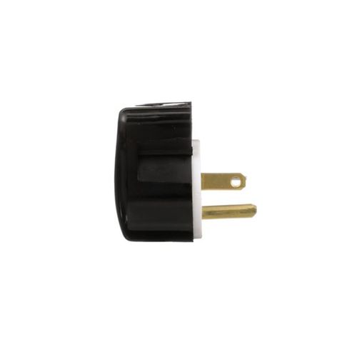 Main product image of Arrow Hart Ultra Grip Straight Blade Angled Plug, #16-12 Awg 20A 125V, 5-20P, 2-Pole 3-Wire, 5366AN