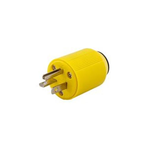 Main product image of Arrow Hart Corrosion Resistant Straight Blade Plug, #16-12 Awg 20A 125V, 5-20P, 2-Pole 3-Wire, 5366NCR