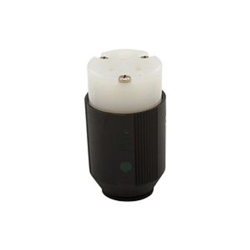 Main product image of Arrow Hart Auto Grip Straight Blade Connector, #16-12 Awg 20A 125V, 5-20R, 2-Pole 3-Wire, 5369NHG