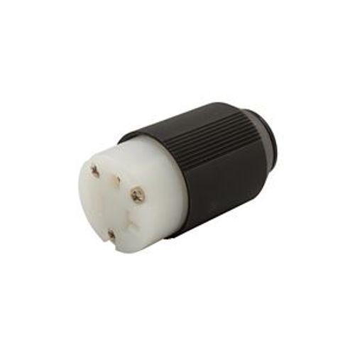 Main product image of Arrow Hart Auto Grip Straight Blade Connector, #16-12 Awg 20A 125V, 5-20R, 2-Pole 3-Wire, 5369NHG