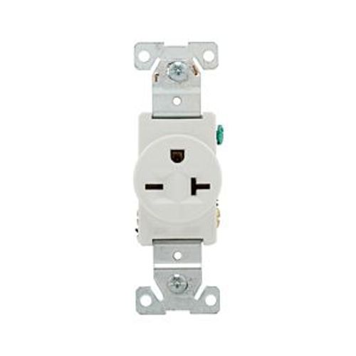 Main product image of Arrow Hart Industrial Single Receptacle, #14-10 Awg 20A, 250V, 6-20R, 5461W
