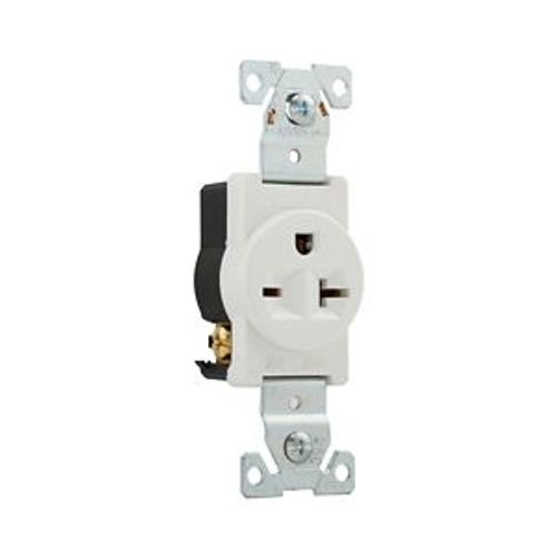 Main product image of Arrow Hart Industrial Single Receptacle, #14-10 Awg 20A, 250V, 6-20R, 5461W