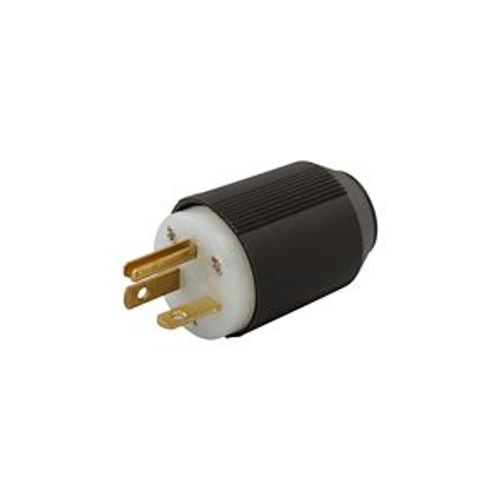 Main product image of Arrow Hart Auto Grip Straight Blade Plug, #18-12 Awg 20A, 250V, 6-20P, 2-Pole 3-Wire, 0.33-0.66", 5466N