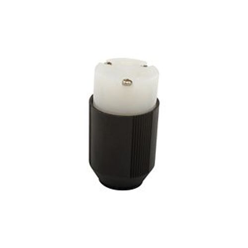 Main product image of Arrow Hart Auto Grip Straight Blade Connector, #18-12 Awg 20A, 250V, 6-20R, 2-Pole 3-Wire, 5469N
