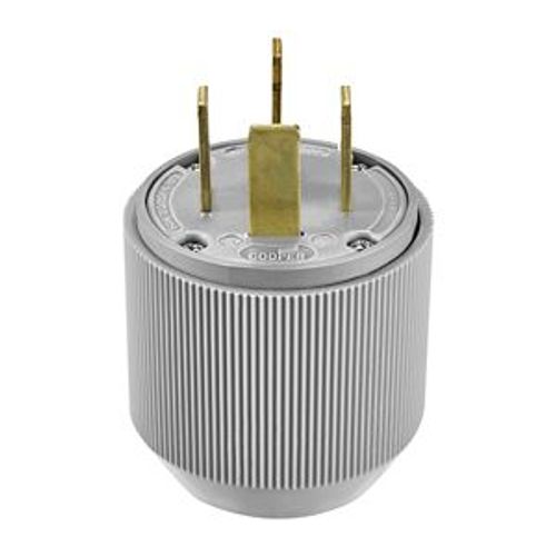 Main product image of Arrow Hart Auto Grip Plug, #12-4 Awg 60A, 120/208V, Gray, 18-60P, 4-Pole, 4-Wire, 5517N