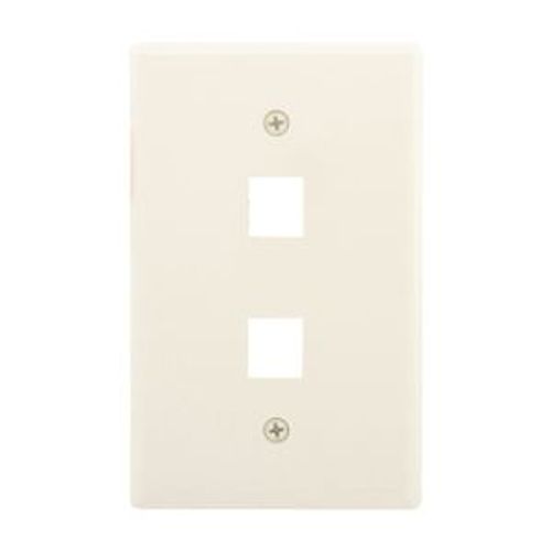Main product image of Modular Wallplate, 2 Port Modular, Midsize, La, 5520LA-MSP