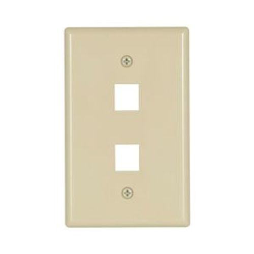 Main product image of Modular Wallplate, 2 Port Modular, Midsize, Iv, 5520V-MSP