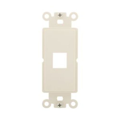 Main product image of Modular Mounting Strap, 1-Port, Light Almond, Mounting Strap Insert Elastomer (Tpe), 110 Style, 5521-5ELA