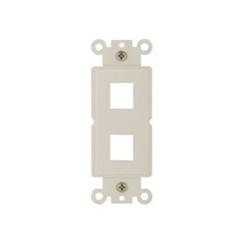 Main product image of Modular Mounting Strap, 2-Port, Residential Communications, Flush Mount Modular, 110 Style, 5522-5EW