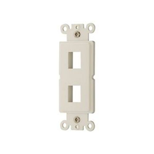 Main product image of Modular Mounting Strap, 2-Port, Residential Communications, Flush Mount Modular, 110 Style, 5522-5EW