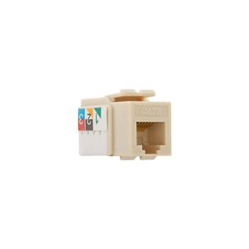 Main product image of Modular Data Jack, Ivory, 6-Position, 6-Conductor, Usdoc, Category 3 Rj11, 5547-3EV