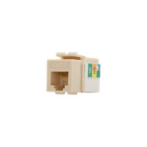 Main product image of Modular Data Jack, Ivory, 6-Position, 6-Conductor, Usdoc, Category 3 Rj11, 5547-3EV