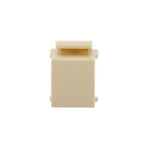 Main product image of Modular Jacks & Adapters, Blank Insert, Residential Data & Connectivity, Snap-In, Ivory, 5550-5EV