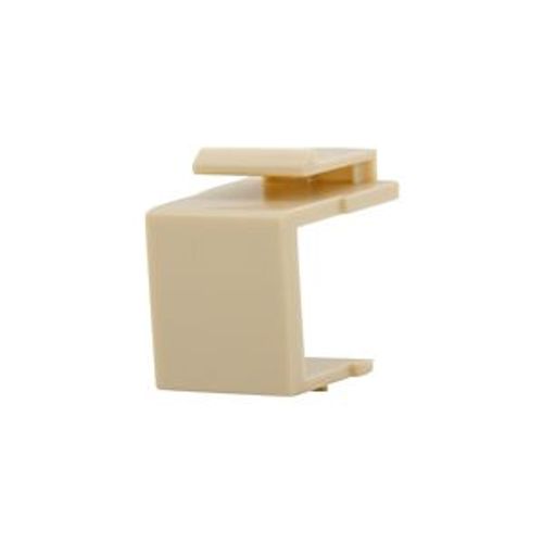 Main product image of Modular Jacks & Adapters, Blank Insert, Residential Data & Connectivity, Snap-In, Ivory, 5550-5EV