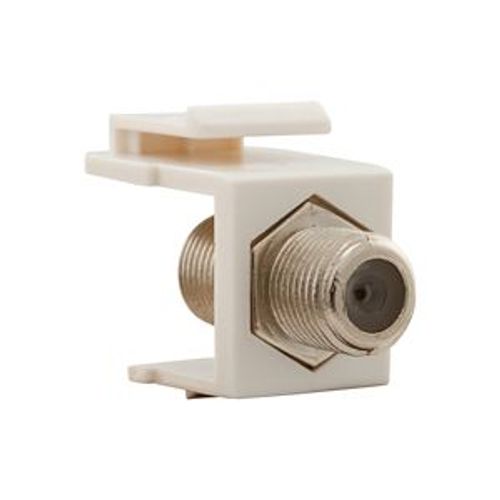 Main product image of Modular Jacks & Adapters, Coax Type F Insert Adapter, Video, Snap-In, Rg-6, 5552-5EW