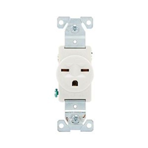 Main product image of Arrow Hart Industrial Single Receptacle, #14-10 Awg 15A, 250V, 6-15R, 5661W