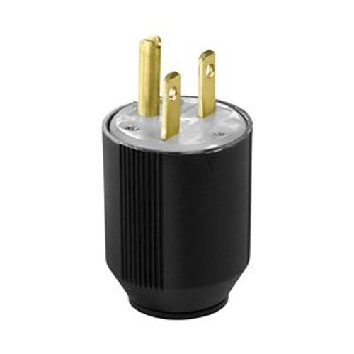 Main product image of Arrow Hart Auto Grip Straight Blade Plug, #18-12 Awg 15A, 250V, 6-15P, 2-Pole 3-Wire, 0.33-0.66", 5666N