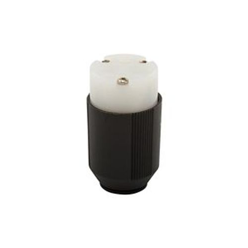 Main product image of Arrow Hart Auto Grip Straight Blade Connector, #18-12 Awg 15A, 250V, 6-15R, 2-Pole 3-Wire, 5669N