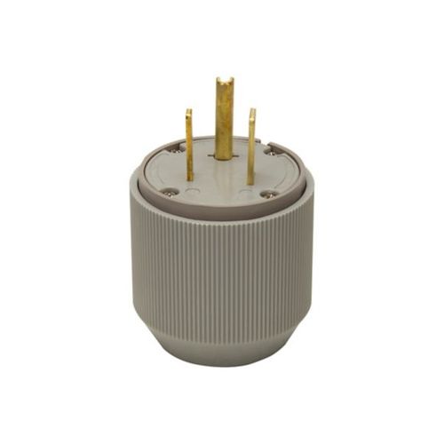 Main product image of Arrow Hart Extra Heavy-DutyAuto Grip Plug, #12-4Awg 50A, 250V, Gray, 6-50P, 2-Pole 3-Wire, 5710N