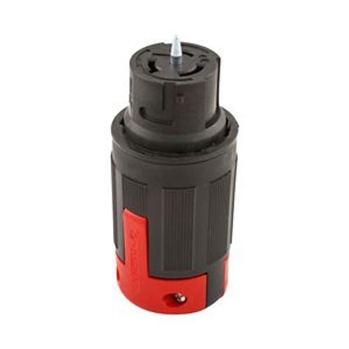 Main product image of Arrow Hart Extra Heavy-Duty Auto Grip Plug, #12-4 Awg 30A, 125V, Gray, 5-30P, 2-Pole 3-Wire, 5717N