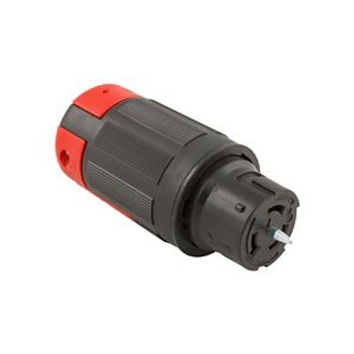 Main product image of Arrow Hart Extra Heavy-Duty Auto Grip Plug, #12-4 Awg 30A, 125V, Gray, 5-30P, 2-Pole 3-Wire, 5717N