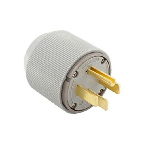 Main product image of Arrow HartAuto Grip Plug, #12-4Awg 50A, Range & Dryer, 125/250V, Gray, 14-50P, 3-Pole, 4-Wire, 5745N