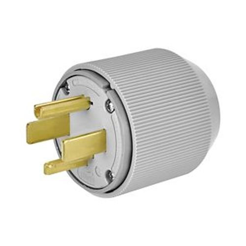 Main product image of Arrow Hart Auto Grip Plug, #12-4 Awg 30A, Range & Dryer, 125/250V, Gray, 14-30P, 3-Pole, 4-Wire, 5746N