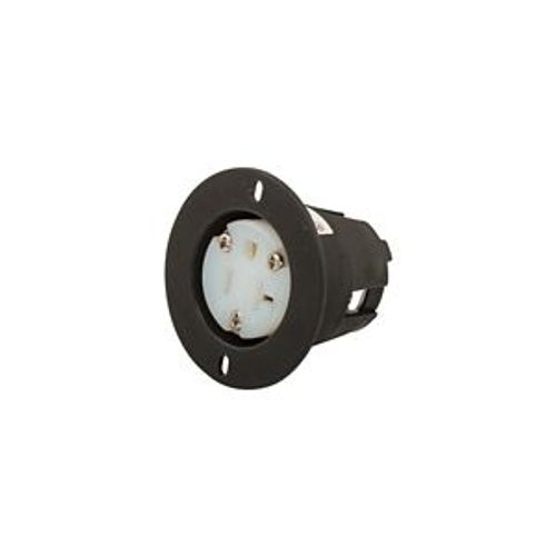 Main product image of Arrow Hart Straight Blade Flanged Outlet, #14 Awg 20A, 125V, 5-20R, 2-Pole 3-Wire, Clamp, 5779C