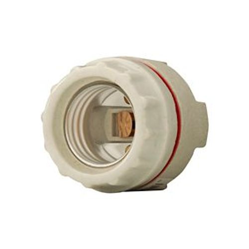 Main product image of Lampholder, Keyless Switch, Medium Base, 9 Inch Lead, White, Porcelain, 250V, 660W 239809, 609-BOX