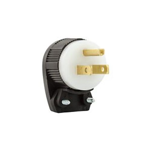Main product image of Arrow Hart Safety Grip Straight Blade Angled Plug, #18-12 Awg 15A, 125V, 5-15P, Screw, 6265
