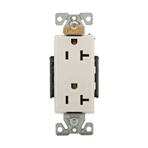 Main product image of Arrow Hart Extra Heavy-Duty Industrial Duplex Receptacle, #14-10 Awg 20A 125V, 5-20R, Duplex, 6362W