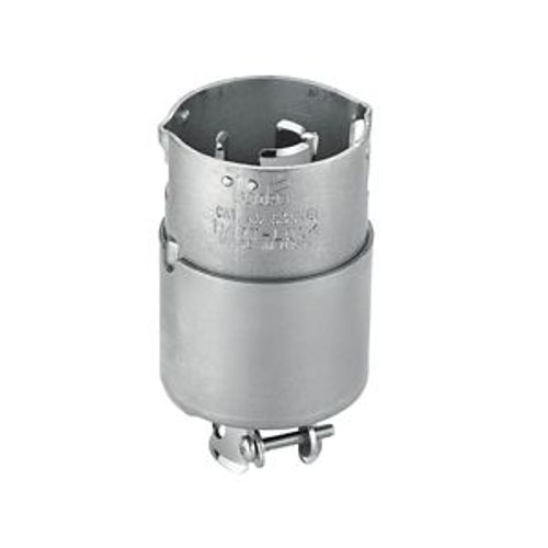 Main product image of Corrosion Resistant Locking Plug, #12-4Awg, 50A, Marine, 125V,Armored, 2-Pole 3-Wire, 63CR61