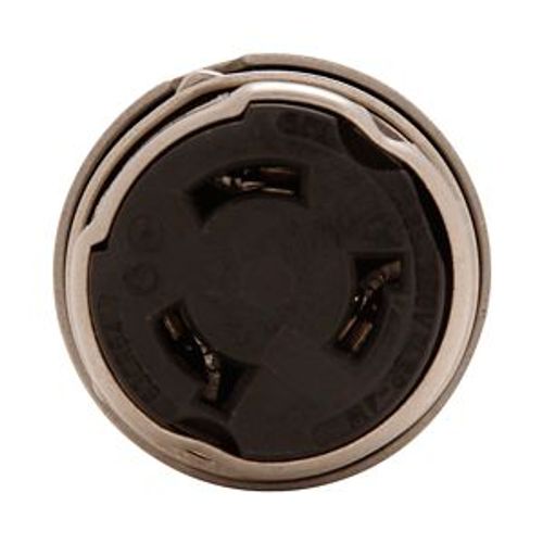 Main product image of Corrosion Resistant Locking Connector, #12-6Awg, 50A, Marine, 125/250V,Armored, 3-Pole, 4-Wire, 63CR64