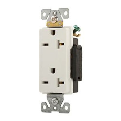 Main product image of Arrow Hart Extra Heavy-Duty Industrial Duplex Receptacle, #14-10 Awg 20A, 250V, 6-20R, Duplex, 6462W