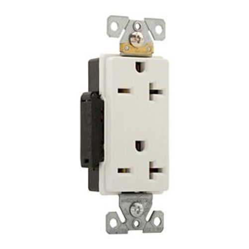 Main product image of Arrow Hart Extra Heavy-Duty Industrial Duplex Receptacle, #14-10 Awg 20A, 250V, 6-20R, Duplex, 6462W