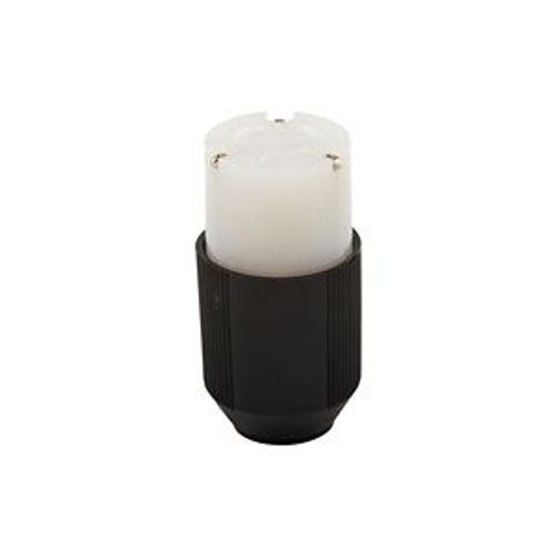 Main product image of Auto Grip Locking Connector, #16-12 Awg, 15A, 250V, Armored, L6-15, 2-Pole 3-Wire, 6566N
