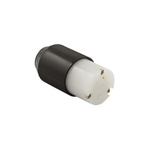 Main product image of Auto Grip Locking Connector, #16-12 Awg, 15A, 250V, Armored, L6-15, 2-Pole 3-Wire, 6566N