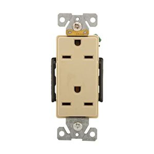 Main product image of Arrow Hart Extra Heavy-Duty Industrial Duplex Receptacle, #14-10 Awg 15A, 250V, 6-15R, Duplex, 6662W