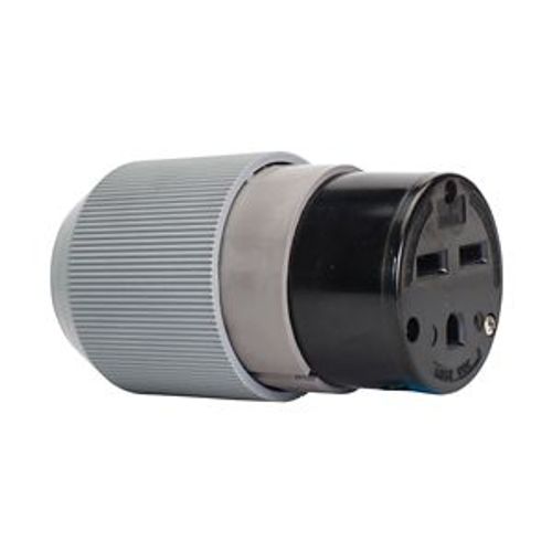 Main product image of Arrow Hart Auto Grip Connector, #12-4 Awg 30A, 250V, 6-30R, 2-Pole 3-Wire, 0.43-1.31", 6700N