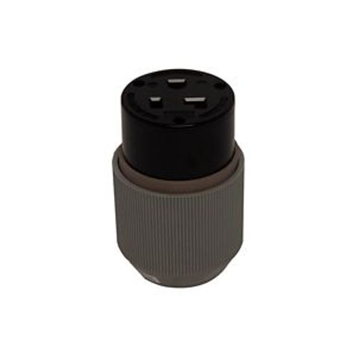 Main product image of Arrow Hart Extra Heavy-Duty Auto Grip Connector, #12-4 Awg 30A 125V, 5-30R, 2-Pole 3-Wire, 6716N