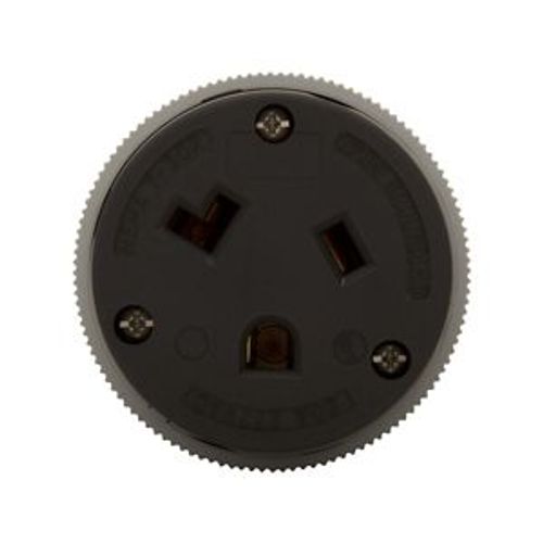 Main product image of Arrow Hart Extra Heavy-Duty Auto Grip Connector, #12-4 Awg 30A, 277V, 7-30R, 2-Pole 3-Wire, 6795N