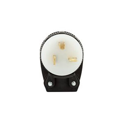 Main product image of Arrow Hart Safety Grip Straight Blade Angled Plug, #18-12 Awg 15A, 125V, 6-20P, 2-Pole 3-Wire, 6865HG