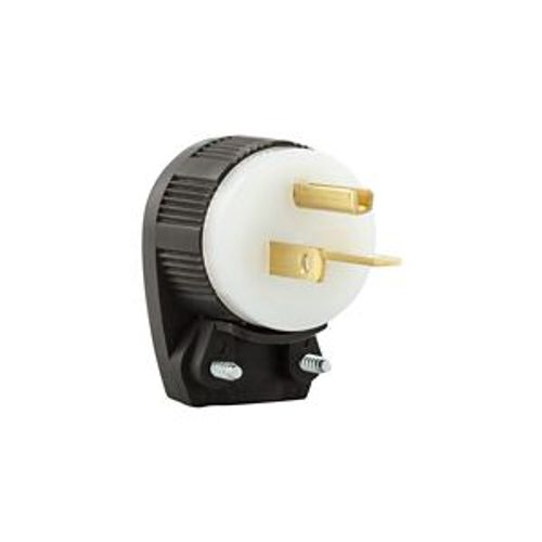Main product image of Arrow Hart Safety Grip Straight Blade Angled Plug, #18-12 Awg 15A, 125V, 6-20P, 2-Pole 3-Wire, 6865HG