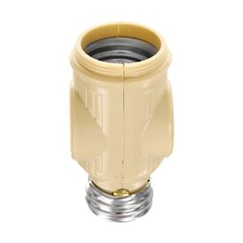 Main product image of 1 Socket To 1 Socket Adapter w/ 2 250W Nema 1-15R Outlets, Keyless Switch, 125V, Ivory, 660W, 715V-BOX