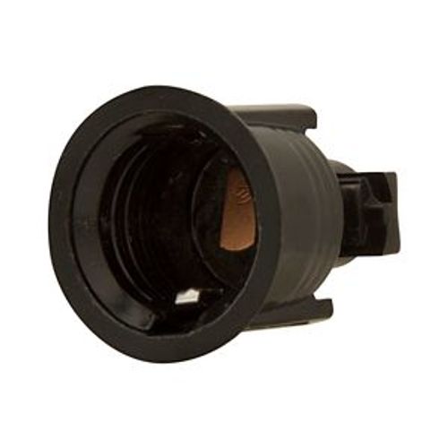 Main product image of Lampholder, No Hook Mounting, Weatherproof, Sign & Score Board, #14-12 Awg, Black 250V, 660W, 732-1-BU