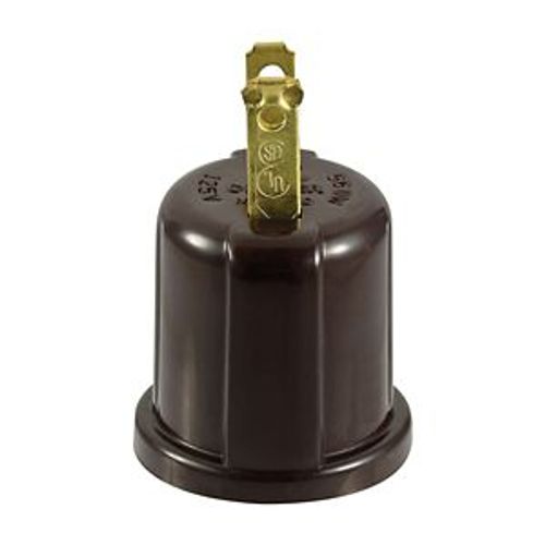 Main product image of Outlet Adapter, 1 Nema 1-15R Outlet To 1 Socket, Keyless Switch, 125V, Brown, Nema 1-15R, 660W, 738B-BOX