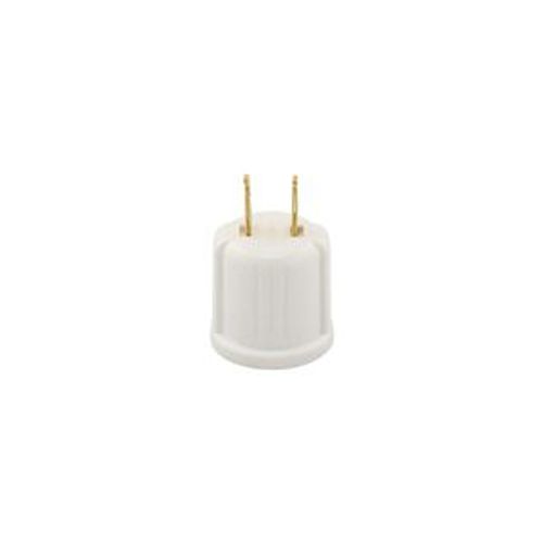 Main product image of Outlet Adapter, One Outlet To One Socket, Polarized, 125V, Medium Base, White, 738W-BOX